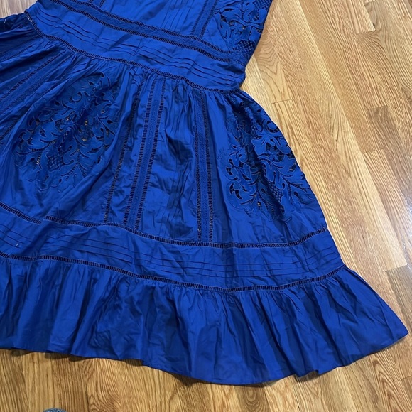 FARM Rio Sleeveless Square-Neck Lace Maxi Dress Sz L NWT - Picture 12 of 16